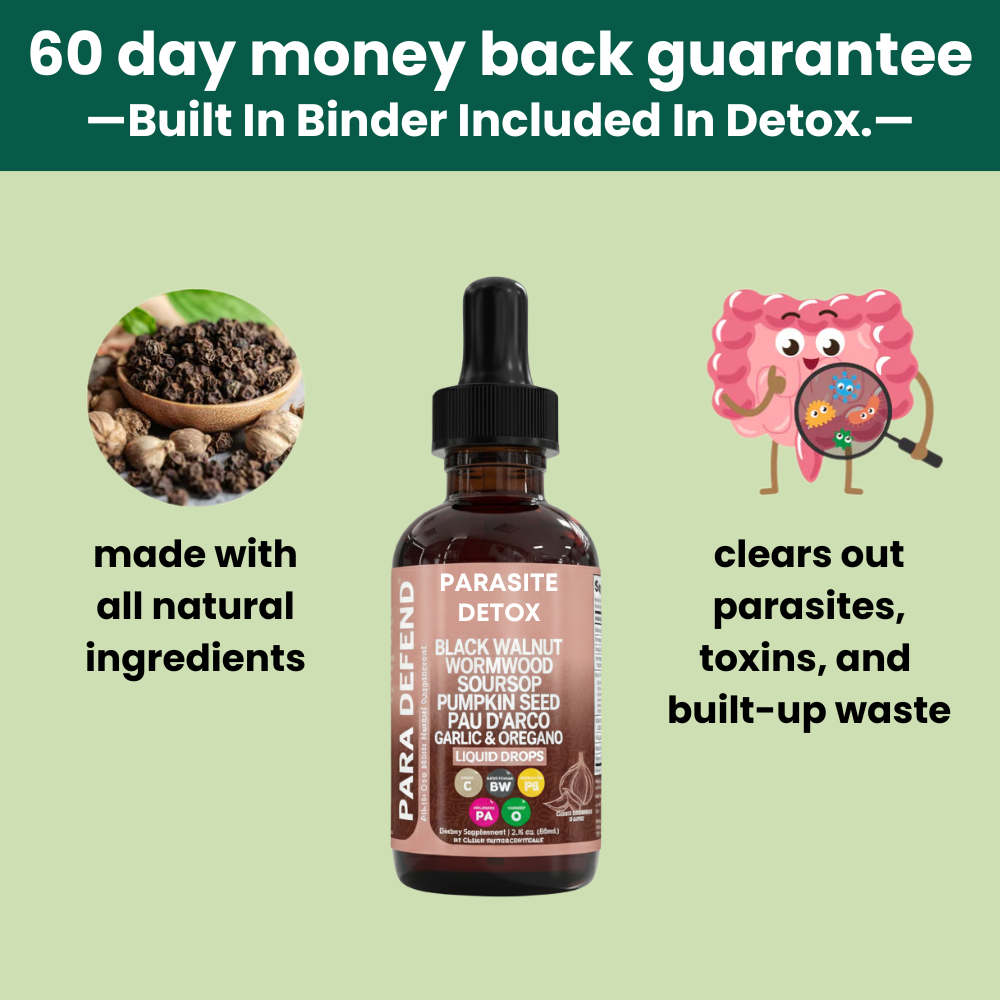 Wormwood Black Walnut Parasite Detox