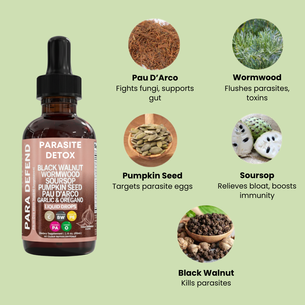 Wormwood Black Walnut Parasite Detox