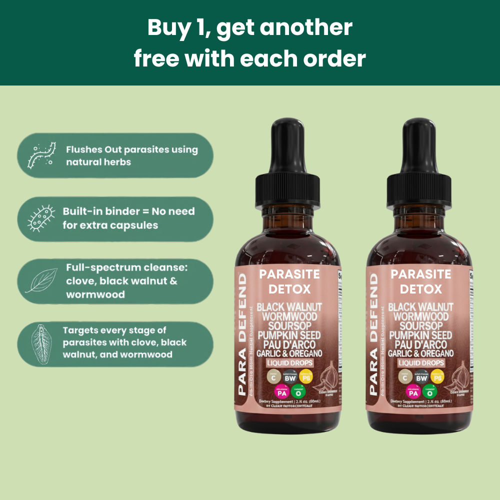 Wormwood Black Walnut Parasite Detox